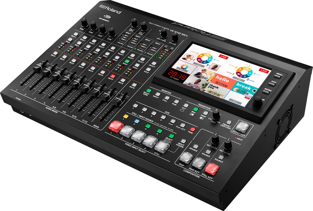 Roland VR-50HDMK2 - аудио-видео микшер в магазине для музыкантов Рок-н-Ролл