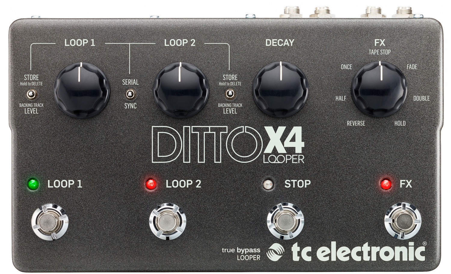 TC Electronic Ditto x4 Looper - Педаль лупер для гитары в магазине для музыкантов Рок-н-Ролл