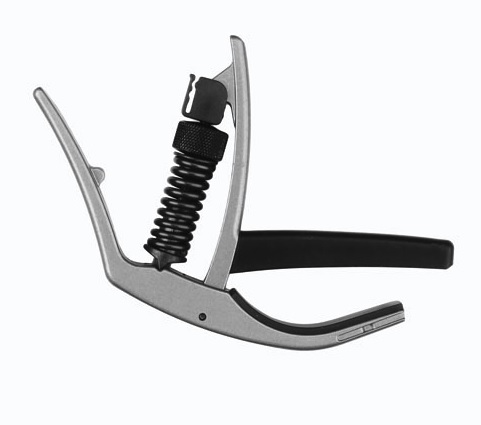 PW PW-CP-10S NS Artist Capo - Каподастр для гитары, серебристый в магазине для музыкантов Рок-н-Ролл