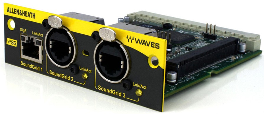 Allen&Heath M-WAVES-A - Модуль дополнительного интерфейса Waves Sound Grid в магазине для музыкантов Рок-н-Ролл