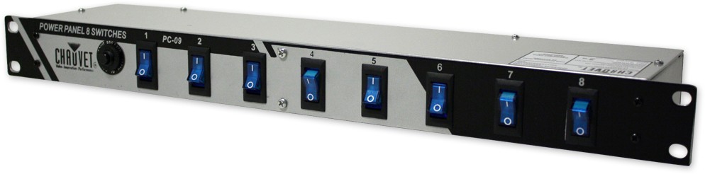 Chauvet PC-09/Power Panel - Power Panel.Блок прямы в магазине для музыкантов Рок-н-Ролл