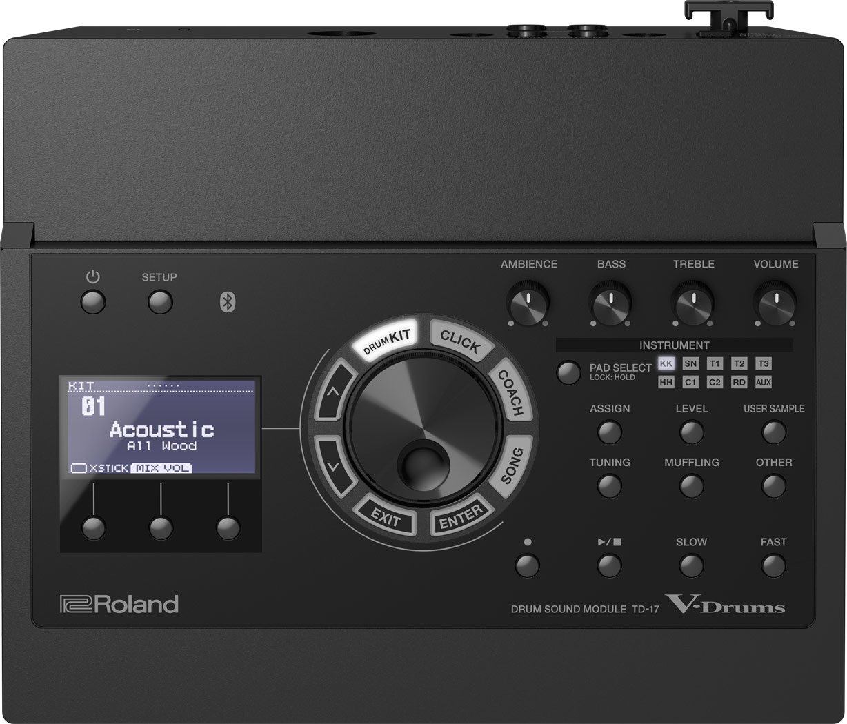 Roland TD-17 - электронный модуль в магазине для музыкантов Рок-н-Ролл