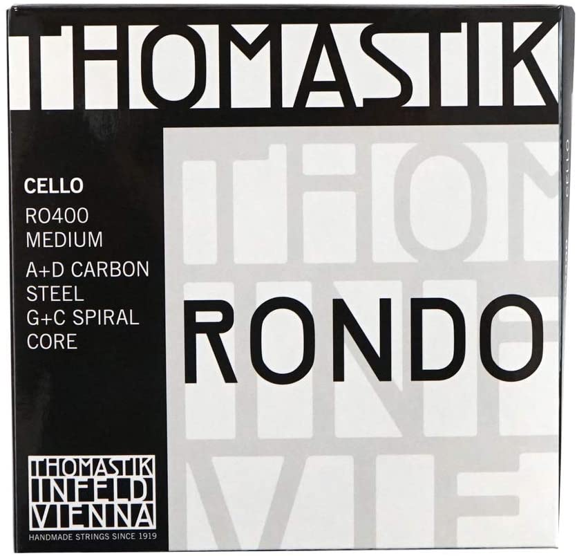 Thomastik RO400 Rondo - Комплект струн для виолончели размером 4/4, среднее натяжение в магазине для музыкантов Рок-н-Ролл