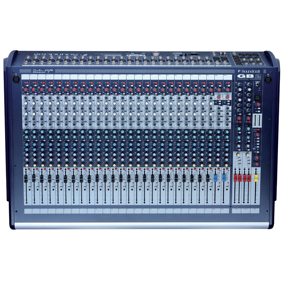 Soundcraft GB2-24 - микшерный пульт 24 канала в магазине для музыкантов Рок-н-Ролл