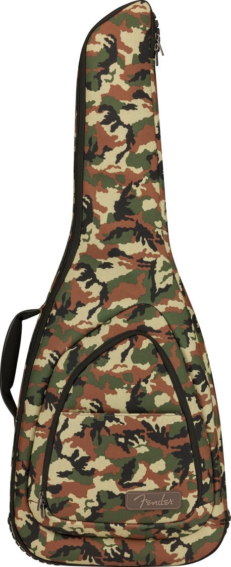 FENDER FE920 Electric Guitar Gig Bag Woodland Camo - чехол для электрогитары в магазине для музыкантов Рок-н-Ролл