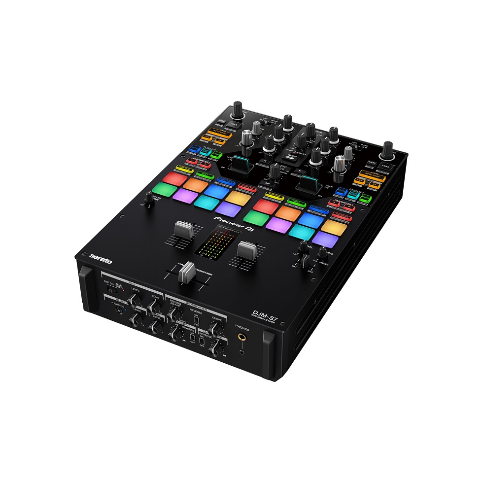 PIONEER DJM-S7 - 2-канальный скретч-микшер (черный) в магазине для музыкантов Рок-н-Ролл