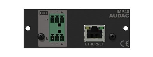 AUDAC IMP40 - SourceCon модуль профессионального проигрывателя интернет радиостанций. в магазине для музыкантов Рок-н-Ролл