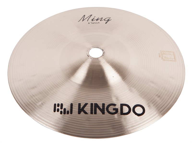 KINGDO 6" MING SPLASH Тарелка сплэш 6" , B20, средней толщины, традиционная отделка в магазине для музыкантов Рок-н-Ролл
