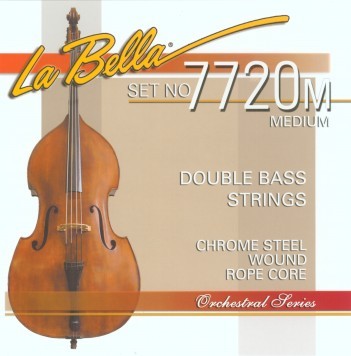 La Bella 7720M - струны для контрабаса (G,D,A,E-Medium, 7725- высокая С -Light или Medium, в магазине для музыкантов Рок-н-Ролл