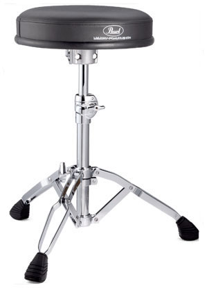 Pearl D-930 - стул для барабанщика, круглое сиденье в магазине для музыкантов Рок-н-Ролл