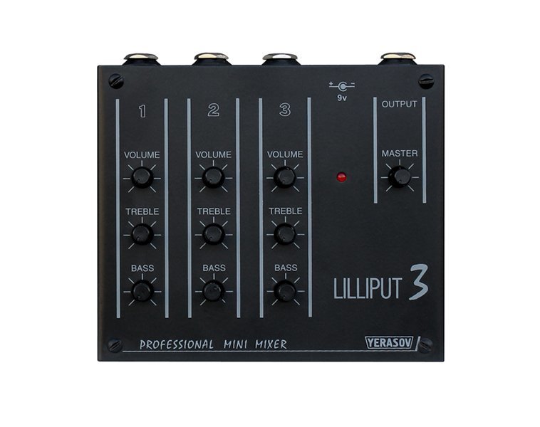 Yerasov LILLIPUT-3A - Микшерный пульт, 3 линейных входа в магазине для музыкантов Рок-н-Ролл