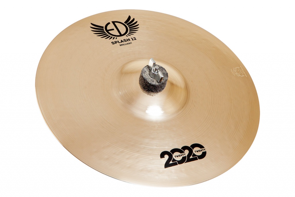 ED Cymbals ED2020SP12BR 2020 Brilliant Splash - Тарелка 12" в магазине для музыкантов Рок-н-Ролл
