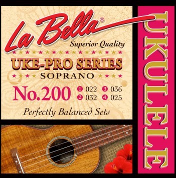 LA BELLA Set 200 Soprano - струны для укулеле сопрано в магазине для музыкантов Рок-н-Ролл