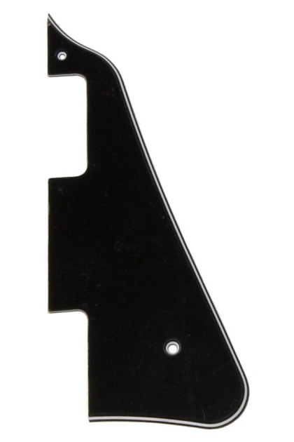PARTS M33-BK - Накладка (капля) д/эл. гит LP., вырез под хамбакеры, однослойная, (bk) в магазине для музыкантов Рок-н-Ролл