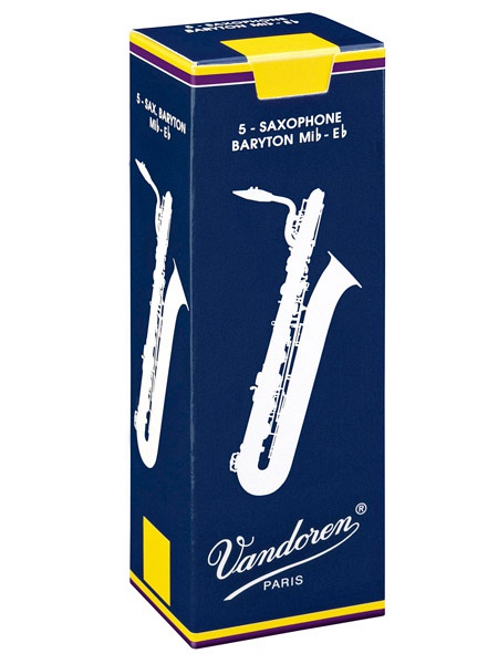 Vandoren SR243 - Трости для саксофона Баритон Традиционные №3 (5шт). ЦЕНА ЗА 1 ШТ в магазине для музыкантов Рок-н-Ролл