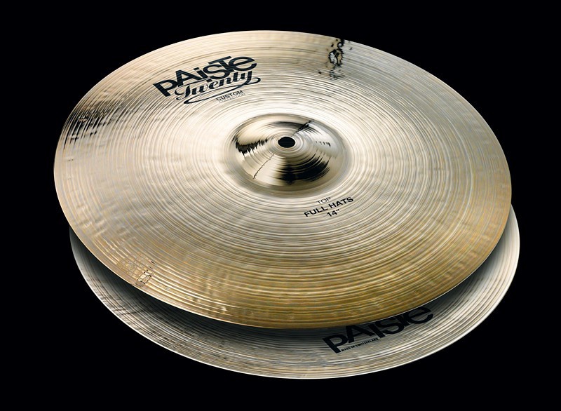 Paiste Twenty Custom Full Hats 14" в магазине для музыкантов Рок-н-Ролл