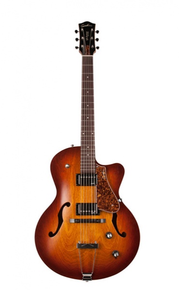 Godin 039289 5th Avenue CW Kingpin II HB Cognac Burst - Электрогитара арктоп в магазине для музыкантов Рок-н-Ролл