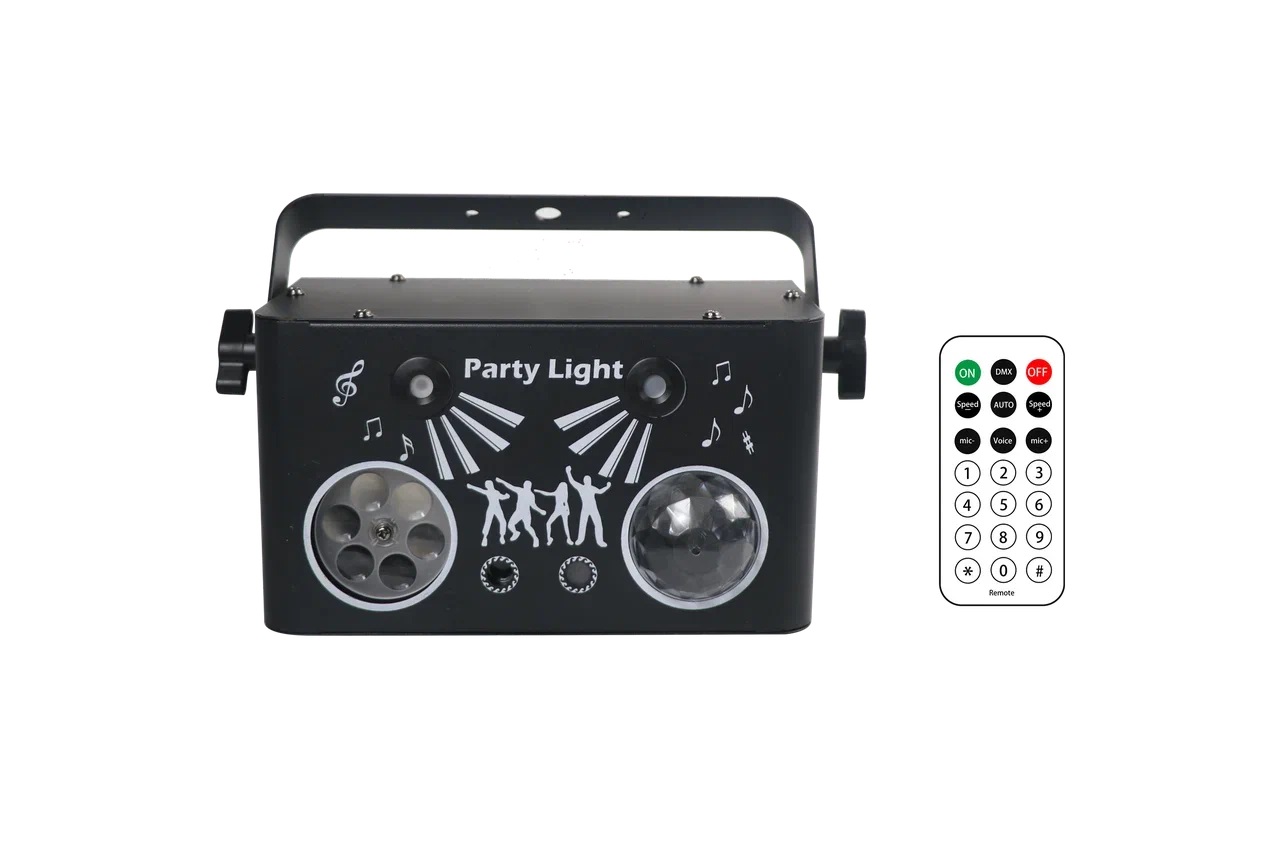ARV Party Light 4in1 - световой мультиэффект в магазине для музыкантов Рок-н-Ролл
