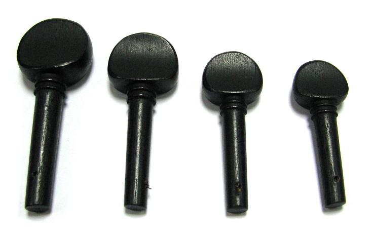 VITORIA PEGB116  Колки скрипичные 1/16, black hardwood (черный) в магазине для музыкантов Рок-н-Ролл