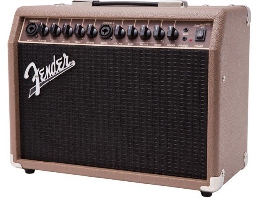 Fender Acoustasonic 40 - Комбо усилитель для акустической гитары, 40Вт, 2 канала, Reverb, 2х6.5`дин. в магазине для музыкантов Рок-н-Ролл