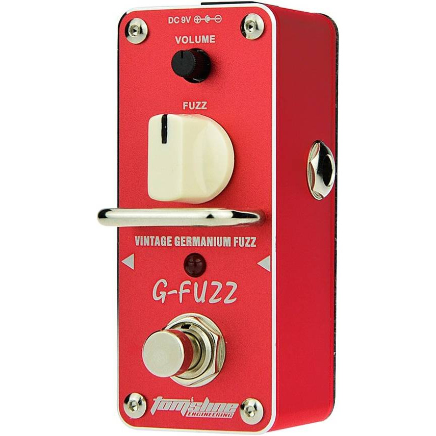 Tomsline AGF-3 - Педаль эффектов G-FUZZ Vintage Germanium Fuzz, размер mini в магазине для музыкантов Рок-н-Ролл