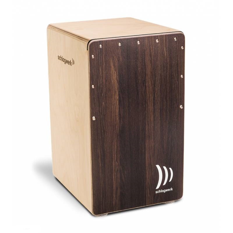 SCHLAGWERK CP408ST - Кахон серии 2inOne, Dark Oak, 50 см, Soft Touch для защиты рук в магазине для музыкантов Рок-н-Ролл