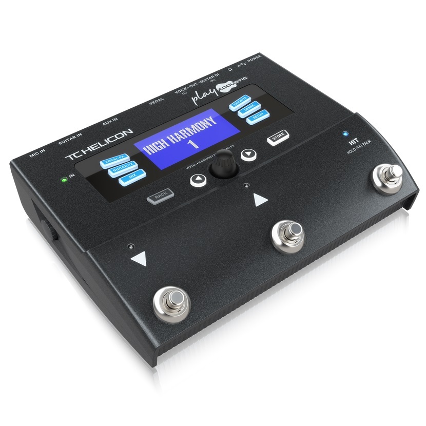 TC HELICON PLAY ACOUSTIC - напольный процессор для вокала и акустической гитары в магазине для музыкантов Рок-н-Ролл