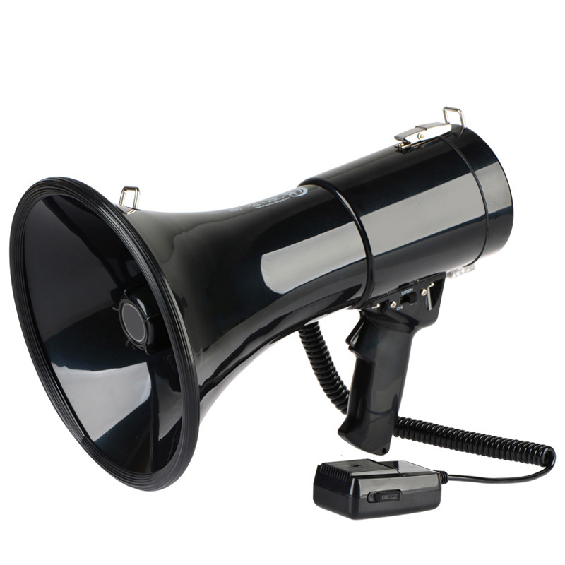 Мегафон ручной CR-86 50Watt с аккумулятором, запись голоса 120 сек, USB/SD/AUX/MP3 в магазине для музыкантов Рок-н-Ролл