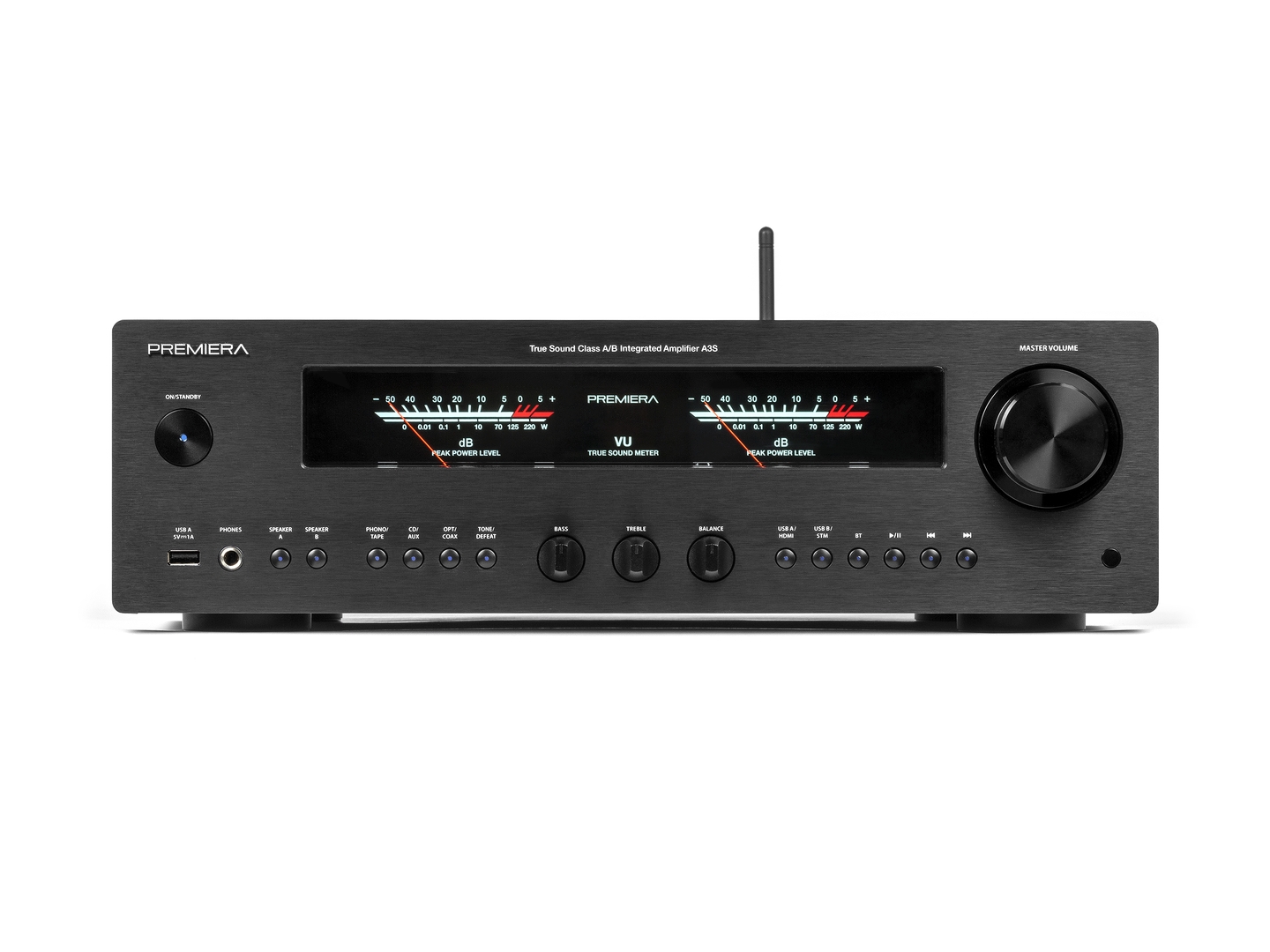 Premiera A3S Black - интегральный усилитель в магазине для музыкантов Рок-н-Ролл