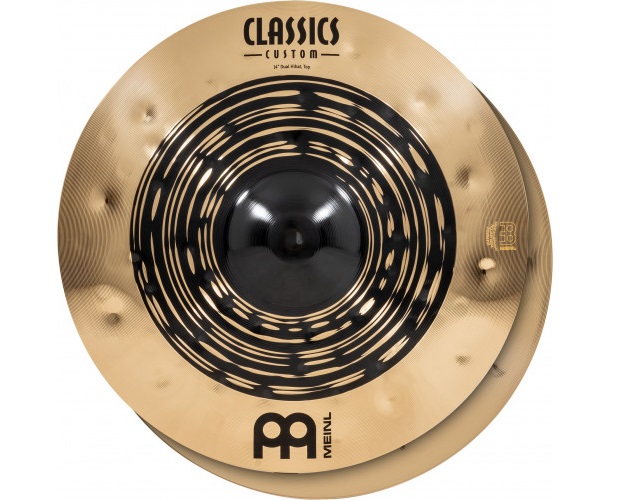 Meinl CC14DUH Cymbals Classics Custom Dual HiHat - Две тарелки 14" в магазине для музыкантов Рок-н-Ролл