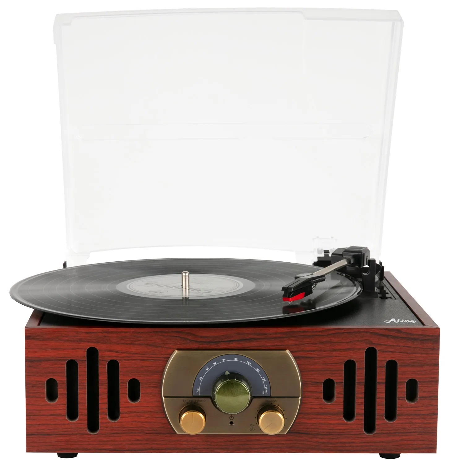 Alive Audio QUATTRO LP Wood - Виниловый проигрыватель в магазине для музыкантов Рок-н-Ролл