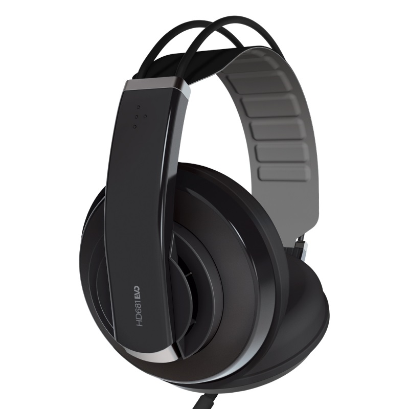 Superlux HD681EVO Black - Профессиональные мониторные наушники, полуоткрытые, 300 мВ, 10 - 30 кГц в магазине для музыкантов Рок-н-Ролл