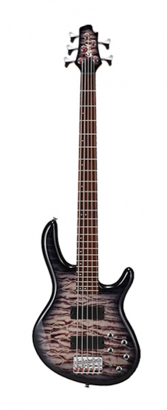Cort Action-DLX-V-Plus-FGB Action Series - Бас-гитара 5-струнная, серый санберст в магазине для музыкантов Рок-н-Ролл