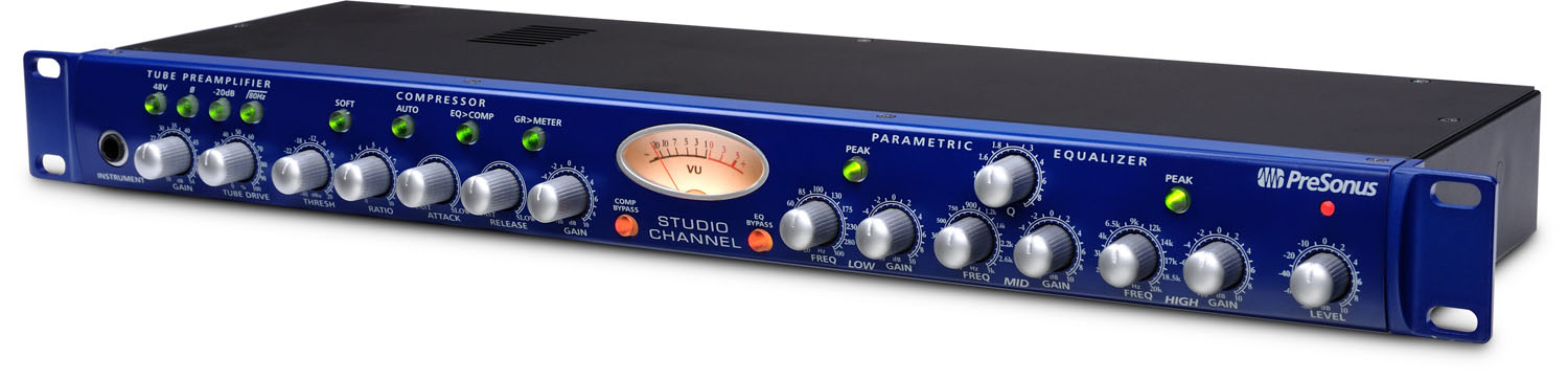 PreSonus Studio Channel - ламповый преамп/компрессор/эквалайзер в магазине для музыкантов Рок-н-Ролл