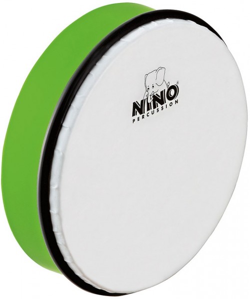 MEINL NINO45GG - бубен (ручной барабан) 8" с колотушкой, зеленый, мембрана пластик в магазине для музыкантов Рок-н-Ролл