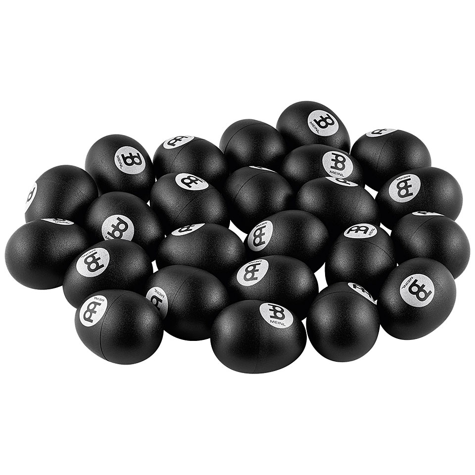 Meinl ES-SET24-BK - Шейкер-яйцо, 24шт, черные в магазине для музыкантов Рок-н-Ролл