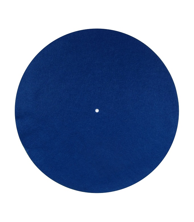 Pro-Ject FELT MAT 300mm, BLUE - Антистатический мат из войлока в магазине для музыкантов Рок-н-Ролл