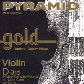 Pyramid 108100 Gold - Комплект струн для скрипки 4/4 в магазине для музыкантов Рок-н-Ролл