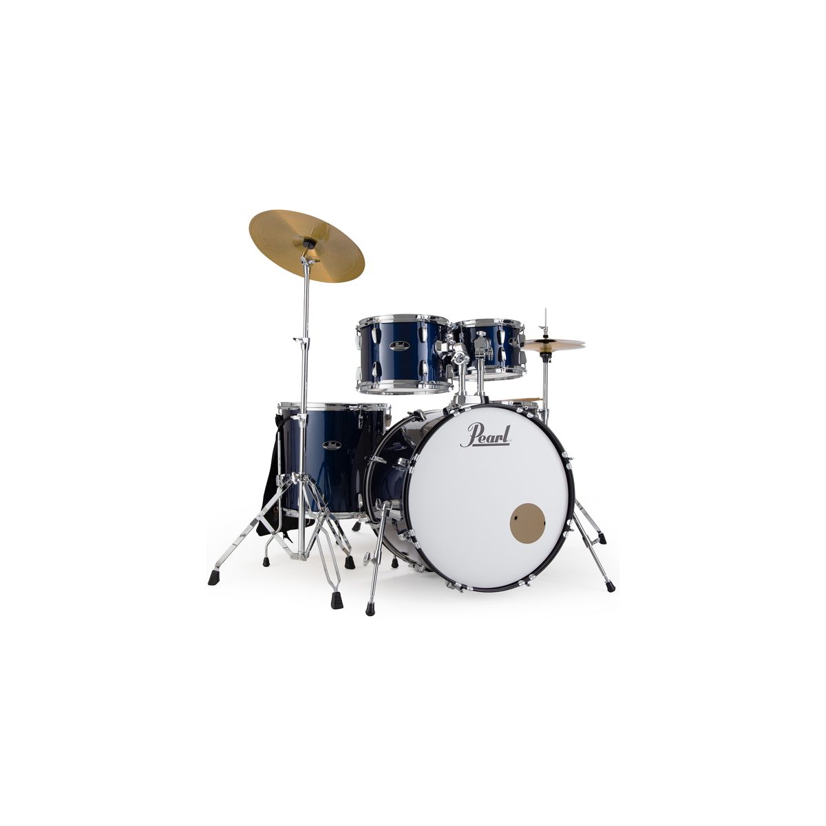 Pearl RS525SC/ C743 - ударная установка из 5-ти барабанов, цвет Royal Blue Metallic, (3 коробки) в магазине для музыкантов Рок-н-Ролл