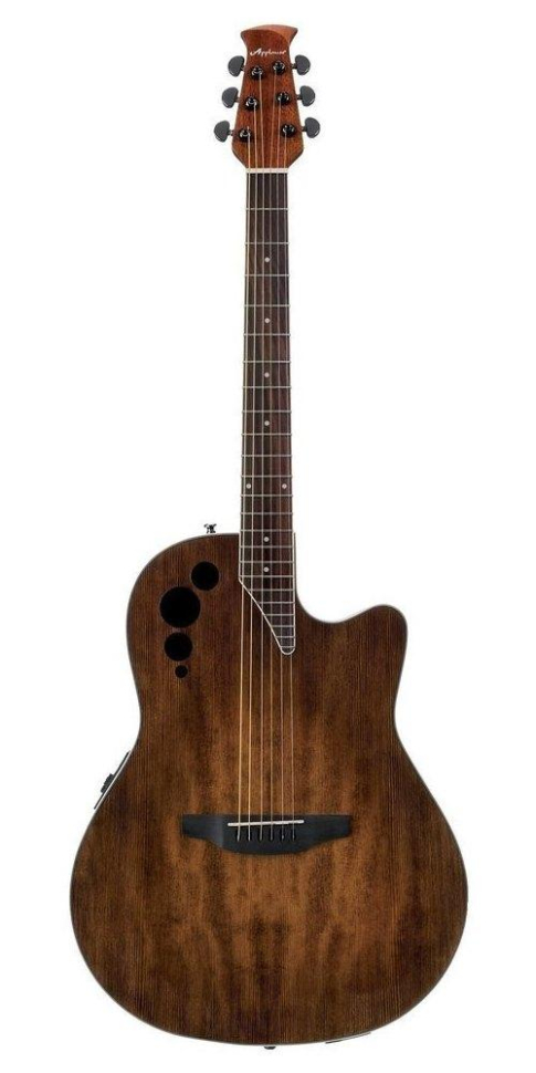 OVATION APPLAUSE AE44IIP-7S Elite Mid Cutaway Vintage Varnish Satin - электроакустическая гитара в магазине для музыкантов Рок-н-Ролл