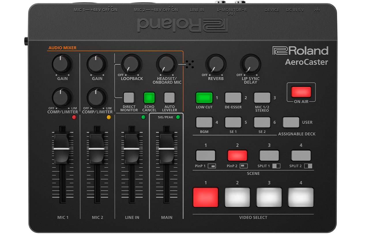 Roland VRC-01 Audio Interface and Control Surface в магазине для музыкантов Рок-н-Ролл