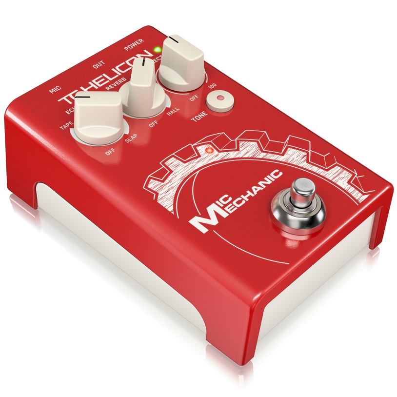 TC HELICON MIC MECHANIC 2 - вокальная педаль эффектов в магазине для музыкантов Рок-н-Ролл