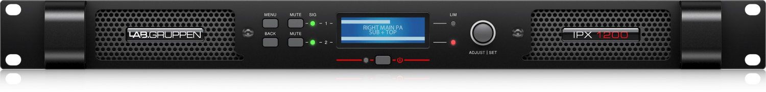 Lab.gruppen IPX1200 - усилитель 2-канальный c DSP. Мощность (на канал): 500Вт•2Ω, 600Вт•4Ω, 300Вт•8Ω в магазине для музыкантов Рок-н-Ролл