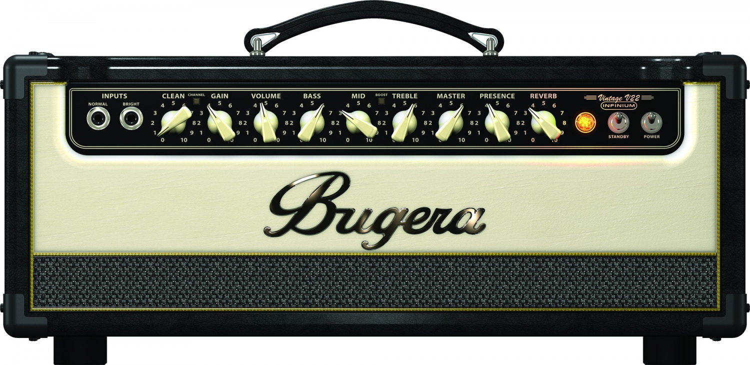 Bugera V22HD-INFINIUM - ламповый гитарный усилитель 'голова' 22Вт в магазине для музыкантов Рок-н-Ролл