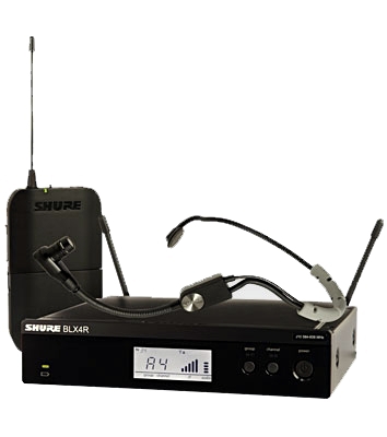 Shure BLX14RE/SM35 M17 662-686 MHz - радиосистема головная с микрофоном SM35. Кронштейны д/крепления в магазине для музыкантов Рок-н-Ролл