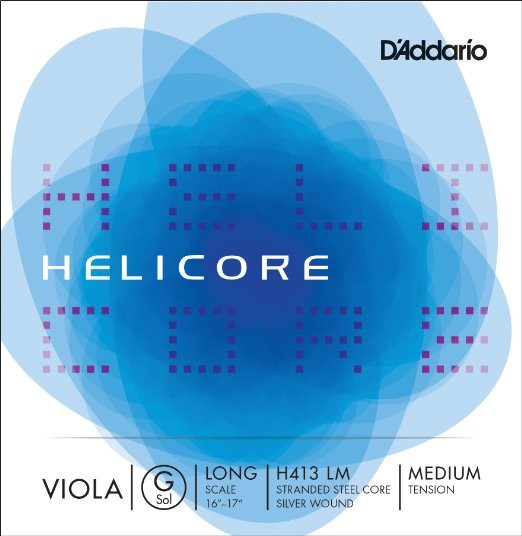 D'Addario H413 LM Helicore - Cтруна альтовая,G, Medium, Long Scale в магазине для музыкантов Рок-н-Ролл
