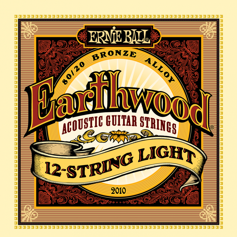 Ernie Ball 2010 - струны для 12 стр. акуст. гитары в магазине для музыкантов Рок-н-Ролл