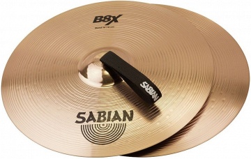 Sabian 16'' B8X BAND - тарелки оркестровые (пара) в магазине для музыкантов Рок-н-Ролл