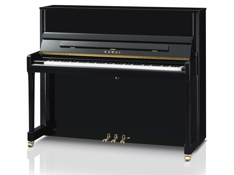 Kawai K300 M/PEP Bl - пианино, цвет черный полированный (M/PEP) высота 122 см. пр-во Индонезия в магазине для музыкантов Рок-н-Ролл