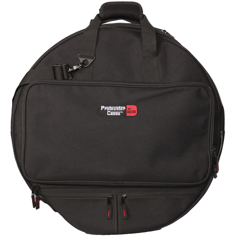 GATOR GP-CYMBAK-22 - нейлоновая сумка для тарелок, с разделителями, на 6 тарелок до 22" в магазине для музыкантов Рок-н-Ролл